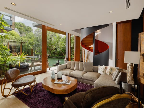 Villa Svarga - Relaxing living area